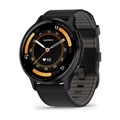 Умные часы Garmin VENU 3 45 мм, корпус: корпус: серый (Slate), с черным силиконовым и черным кожаным ремешком (Black) 3293202