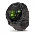 Умные часы Garmin INSTINCT 3 50 мм AMOLED, корпус: черный (Black), с угольно-черным силиконовым ремешком (Charcoal Band) 2720886