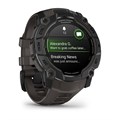 Умные часы Garmin INSTINCT 3 50 мм AMOLED, корпус: черный (Black), с угольно-черным силиконовым ремешком (Charcoal Band) 2720886