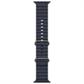 Часы Apple Watch Ultra 2 (2023) GPS 49 мм, корпус натуральный титан (Natural Titanium), ремешок Ocean, цвет: синий (Blue) 1520012