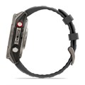 Умные часы Garmin Fenix 8 Pro 47 мм, AMOLED, Sapphire, корпус: светло-серый (Titanium), с графитово-черным силиконовым ремешком (Graphite/Black) 3138574
