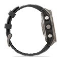 Умные часы Garmin Fenix 8 Pro 47 мм, AMOLED, Sapphire, корпус: светло-серый (Titanium), с графитово-черным силиконовым ремешком (Graphite/Black) 3138574
