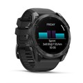 Умные часы Garmin Fenix 8 51 мм, AMOLED, корпус: серый (Slate Gray), с черным силиконовым ремешком (Black) 3116360