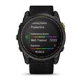 Умные часы Garmin Enduro 3 51 мм Solar Sapphire Titanium, корпус: карбоново-серый (Carbon Gray), DLC-покрытие, с черным нейлоновым ремешком 2947801
