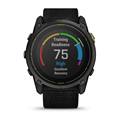 Умные часы Garmin Enduro 3 51 мм Solar Sapphire Titanium, корпус: карбоново-серый (Carbon Gray), DLC-покрытие, с черным нейлоновым ремешком 2947801