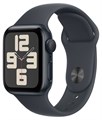 Часы Apple Watch SE (2024) 40mm Midnight Aluminium Case, Sport Band (Midnight) M/L Часы Apple Watch SE (2024) 40mm Midnight Aluminium Case, Sport Band (Midnight) M/L - фото 5479