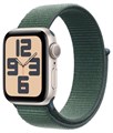 Часы Apple Watch SE (2024) 40mm Starlight Aluminium Case, Sport Loop (Lake Green) Часы Apple Watch SE (2024) 40mm Starlight Aluminium Case, Sport Loop (Lake Green) - фото 5503