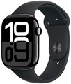 Часы Apple Watch Series 10 46mm Jet Black Aluminium Case, Sport Band (Black) M/L Часы Apple Watch Series 10 46mm Jet Black Aluminium Case, Sport Band (Black) M/L - фото 5522