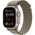 Часы Apple Watch Ultra 2 GPS + Cellular 49 мм, титановый корпус, ремешок Alpine Оливкового цвета,размер L Часы Apple Watch Ultra 2 GPS + Cellular 49 мм, титановый корпус, ремешок Alpine Оливкового цвета,раз - фото 5590