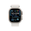 Часы Apple Watch Ultra 2 GPS + Cellular 49 мм, титановый корпус, ремешок Ocean Белого цвета Часы Apple Watch Ultra 2 GPS + Cellular 49 мм, титановый корпус, ремешок Ocean Белого цвета