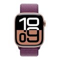 Часы Apple Watch Series 10 42mm Rose Gold Aluminium Case, Sport Loop (Plum) Часы Apple Watch Series 10 42mm Rose Gold Aluminium Case, Sport Loop (Plum)