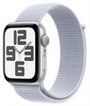 Часы Apple Watch SE (2024) 44mm Silver Aluminium Case, Sport Loop (Blue Cloud) Часы Apple Watch SE (2024) 44mm Silver Aluminium Case, Sport Loop (Blue Cloud)