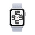 Часы Apple Watch SE (2024) 44mm Silver Aluminium Case, Sport Loop (Blue Cloud) Часы Apple Watch SE (2024) 44mm Silver Aluminium Case, Sport Loop (Blue Cloud)
