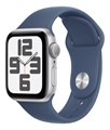 Часы Apple Watch SE (2024) 44mm Silver Aluminium Case, Sport Band (Denim) S/M Часы Apple Watch SE (2024) 44mm Silver Aluminium Case, Sport Band (Denim) S/M