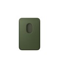 Кожаный кошелек для iPhone Leather Magsafe Protect Forest Green Кожаный кошелек для iPhone Leather Magsafe Protect Forest Green