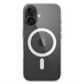 Чехол для iPhone 16 Protect Polycarbonate Magsafe Прозрачный Чехол для iPhone 16 Protect Polycarbonate Magsafe Прозрачный