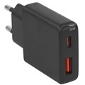 Адаптер питания AceFast A69 1xUSB+1xUSB-C мощностью 30 Вт Black Адаптер питания AceFast A69 1xUSB+1xUSB-C мощностью 30 Вт Black