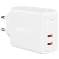 Адаптер питания AceFast A9 2xUSB-C мощностью 40 Вт White Адаптер питания AceFast A9 2xUSB-C мощностью 40 Вт White