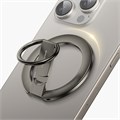 Магнитное кольцо (подставка) MagClaps 360 Keephone MagSafe Титан Магнитное кольцо (подставка) MagClaps 360 Keephone MagSafe Титан