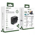 Адаптер питания AceFast A41 1xUSB+2xUSB-C мощностью 65 Вт Black Адаптер питания AceFast A41 1xUSB+2xUSB-C мощностью 65 Вт Black