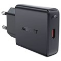Адаптер питания AceFast A65 1xUSB-C мощностью 20 Вт Black Адаптер питания AceFast A65 1xUSB-C мощностью 20 Вт Black
