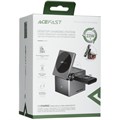Беспроводное зарядное устройство 3 in 1 AceFast E18 MagSafe мощностью 23 Вт Gray Беспроводное зарядное устройство 3 in 1 AceFast E18 MagSafe мощностью 23 Вт Gray