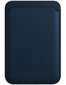 Кошелек для iPhone FineWoven Magsafe Protect Pacific Blue Кошелек для iPhone FineWoven Magsafe Protect Pacific Blue