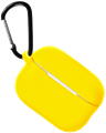 Чехол для Airpods Pro 2 Gurdini Soft Touch c карабином Желтый Чехол для Airpods Pro 2 Gurdini Soft Touch c карабином Желтый