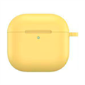 Чехол для Airpods 4 Gurdini Silicon желтый Чехол для Airpods 4 Gurdini Silicon желтый
